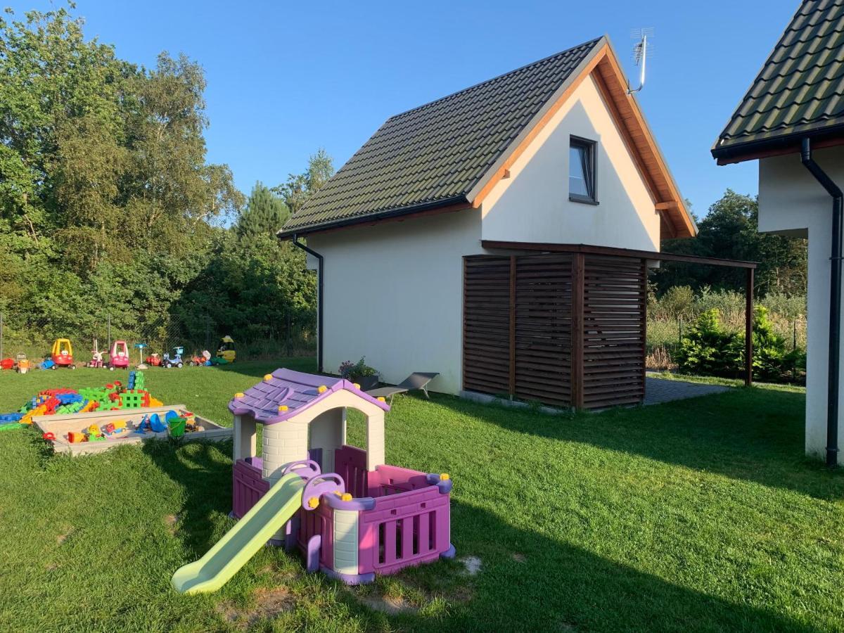 Nadmorskie Domki Blu Dębki Dış mekan fotoğraf